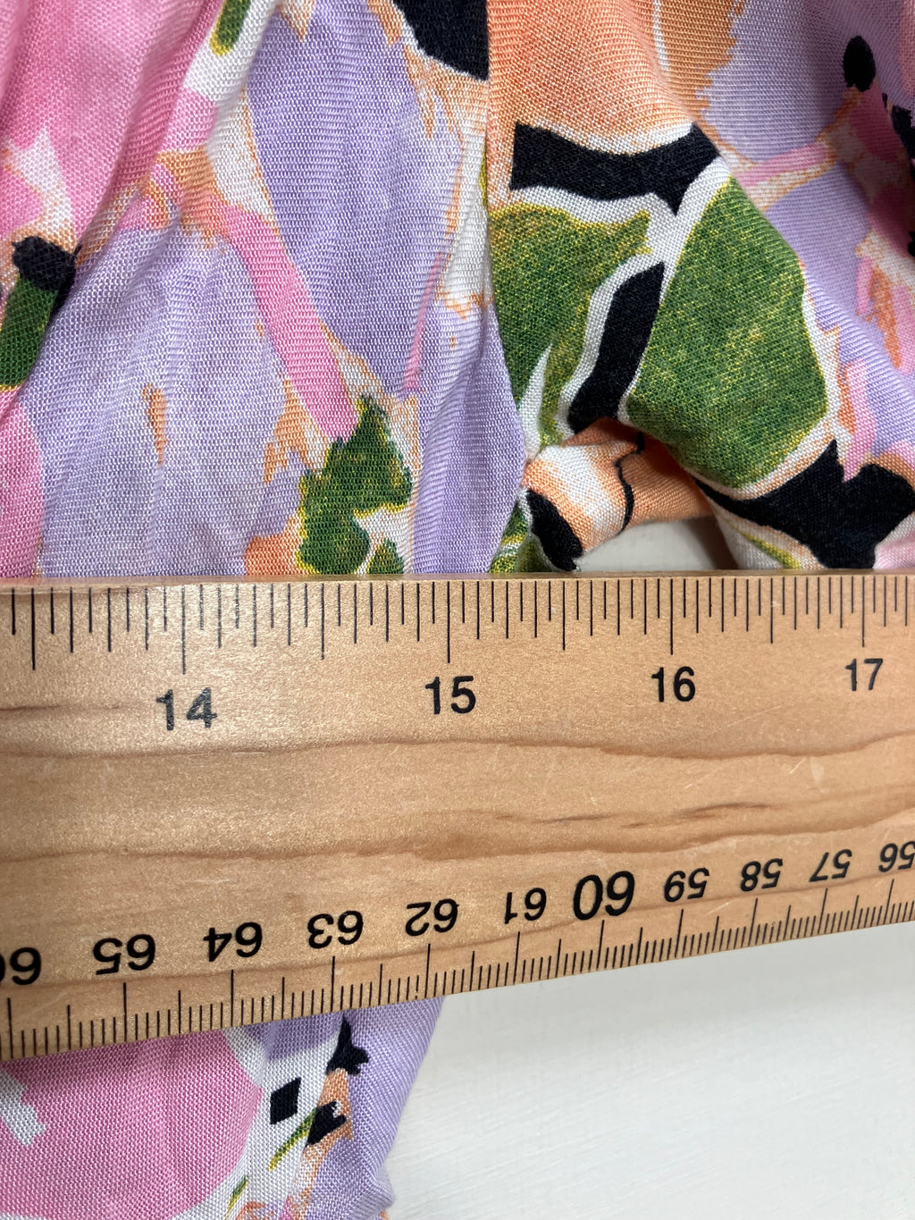 Nobody's Child Midi Dress Womens Size UK 12 Lilac Apricot Floral V Neck Button Pre-Loved Excellent Condition